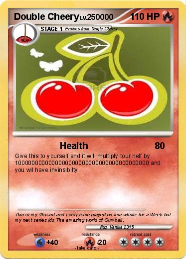 Pokemon Double Cheery