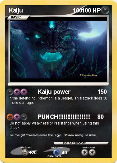 Pokemon Kaiju                               100