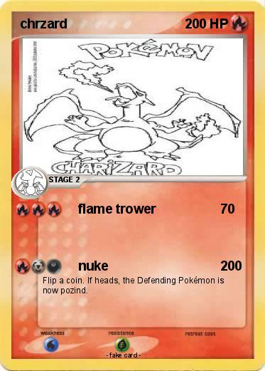 Pokemon chrzard