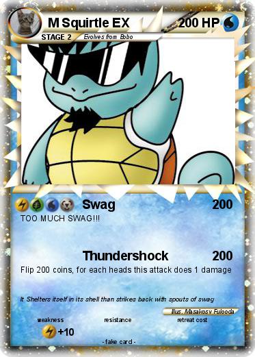 Pokemon M Squirtle EX