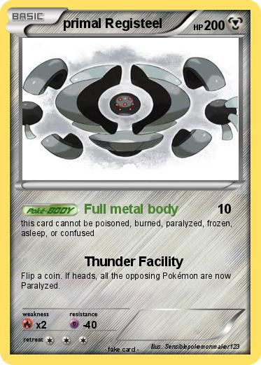 Pokemon primal Registeel