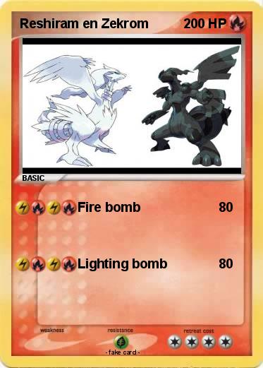 Pokemon Reshiram en Zekrom
