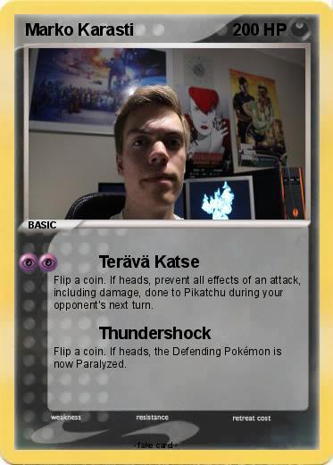 Pokemon Marko Karasti