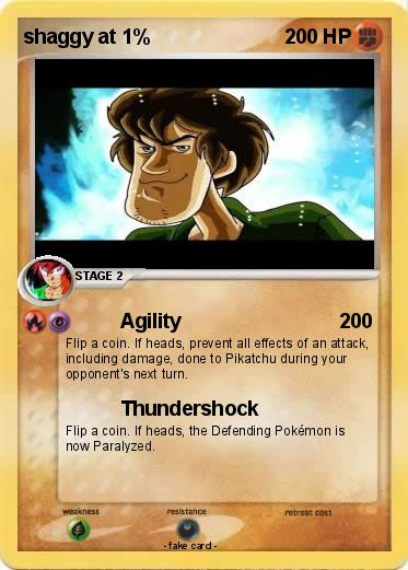 Pokemon shaggy at 1%