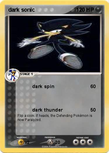 Pokemon dark sonic