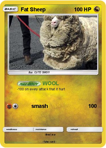 Pokemon Fat Sheep