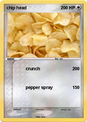 Pokemon chip head