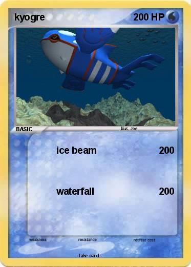 Pokemon kyogre