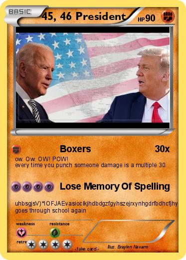 Pokemon 45, 46 President