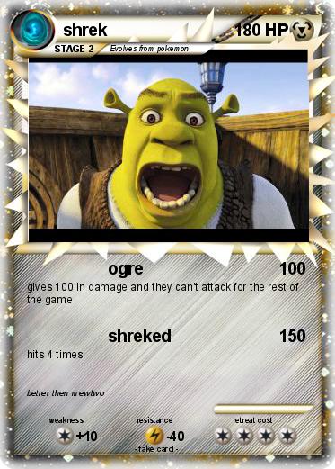 Pokemon shrek