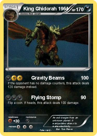 Pokemon King Ghidorah 1964