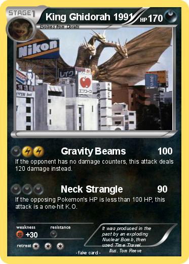 Pokemon King Ghidorah 1991