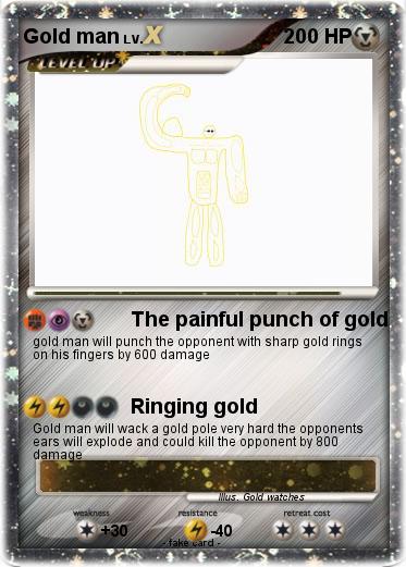 Pokemon Gold man