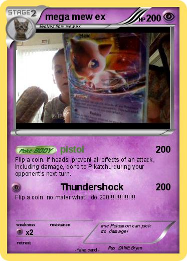 Pokemon mega mew ex