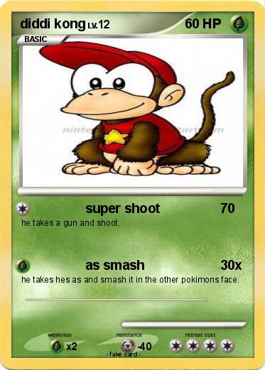 Pokemon diddi kong