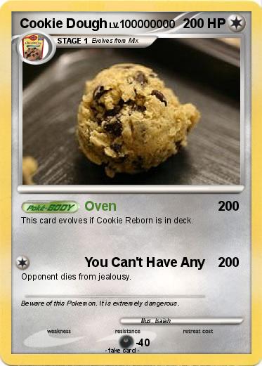 Pokemon Cookie Dough