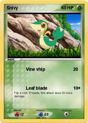 Pokemon Snivy