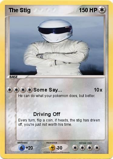 Pokemon The Stig