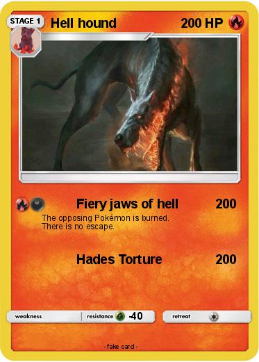 Pokemon Hell hound