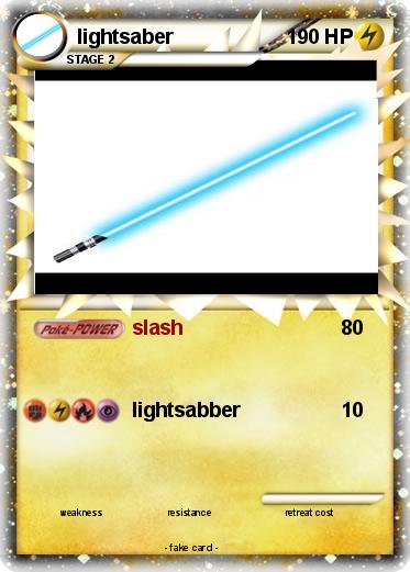 Pokemon lightsaber