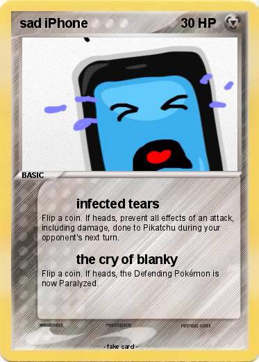 Pokemon sad iPhone