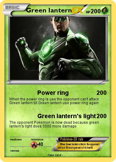 Pokemon Green lantern