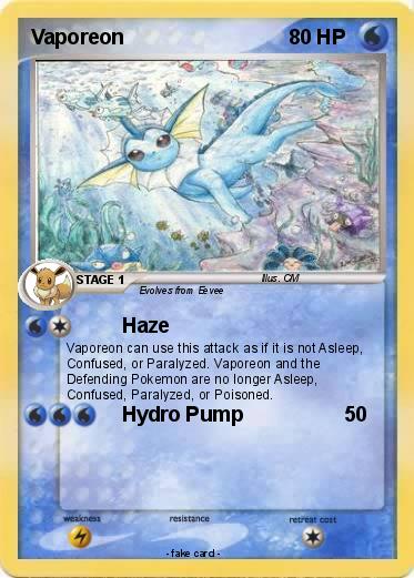 Pokemon Vaporeon