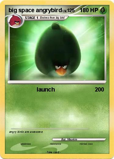 Pokemon big space angrybird