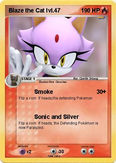 Pokemon Blaze the Cat lvl.47