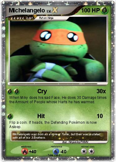 Pokemon Michelangelo