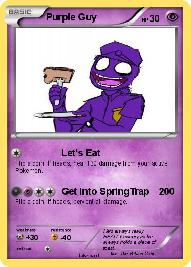 Pokemon Purple Guy