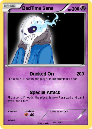 Pokemon BadTime Sans