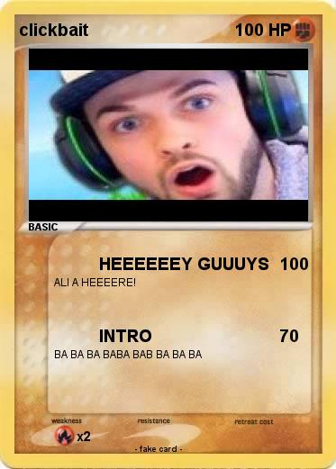 Pokemon clickbait