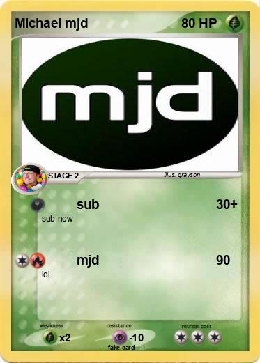 Pokemon Michael mjd