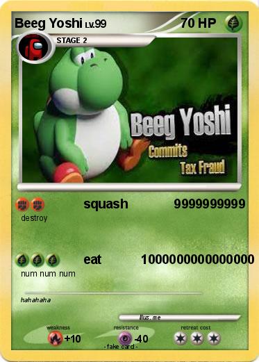 Pokemon Beeg Yoshi