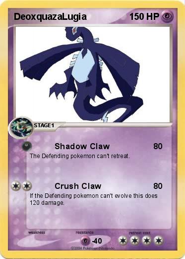 Pokemon DeoxquazaLugia