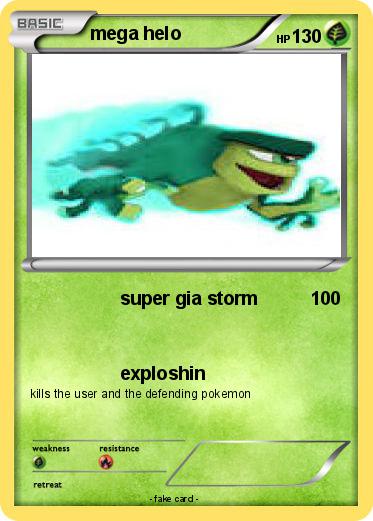 Pokemon mega helo
