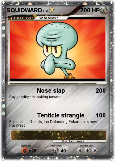 Pokemon SQUIDWARD