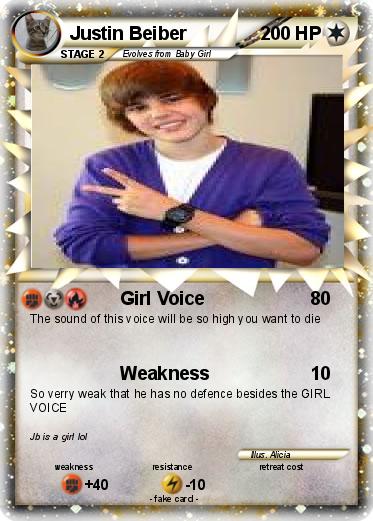 Pokemon Justin Beiber