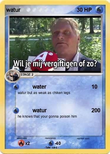 Pokemon watur