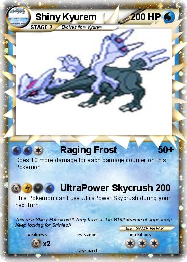 Pokemon Shiny Kyurem