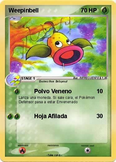 Pokemon Weepinbell