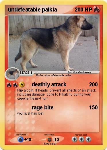 Pokemon undefeatable palkia