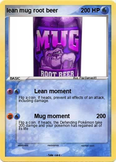Pokemon lean mug root beer