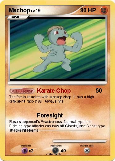 Pokemon Machop