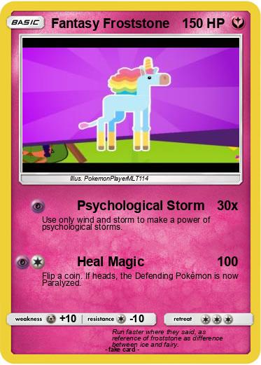 Pokemon Fantasy Froststone