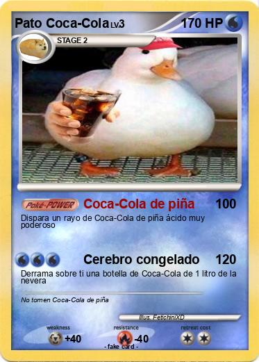 Pokemon Pato Coca-Cola