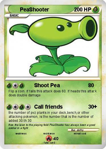 Pokemon PeaShooter