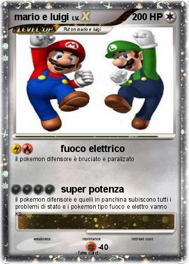 Pokemon mario e luigi