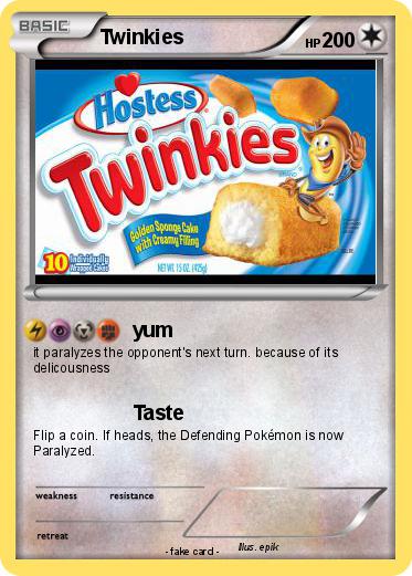 Pokemon Twinkies